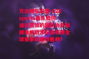 万达娱乐彩票-G2Esports战队如何通过高效的团队协作和精准的战术反击获得全球赛事的最终胜利？